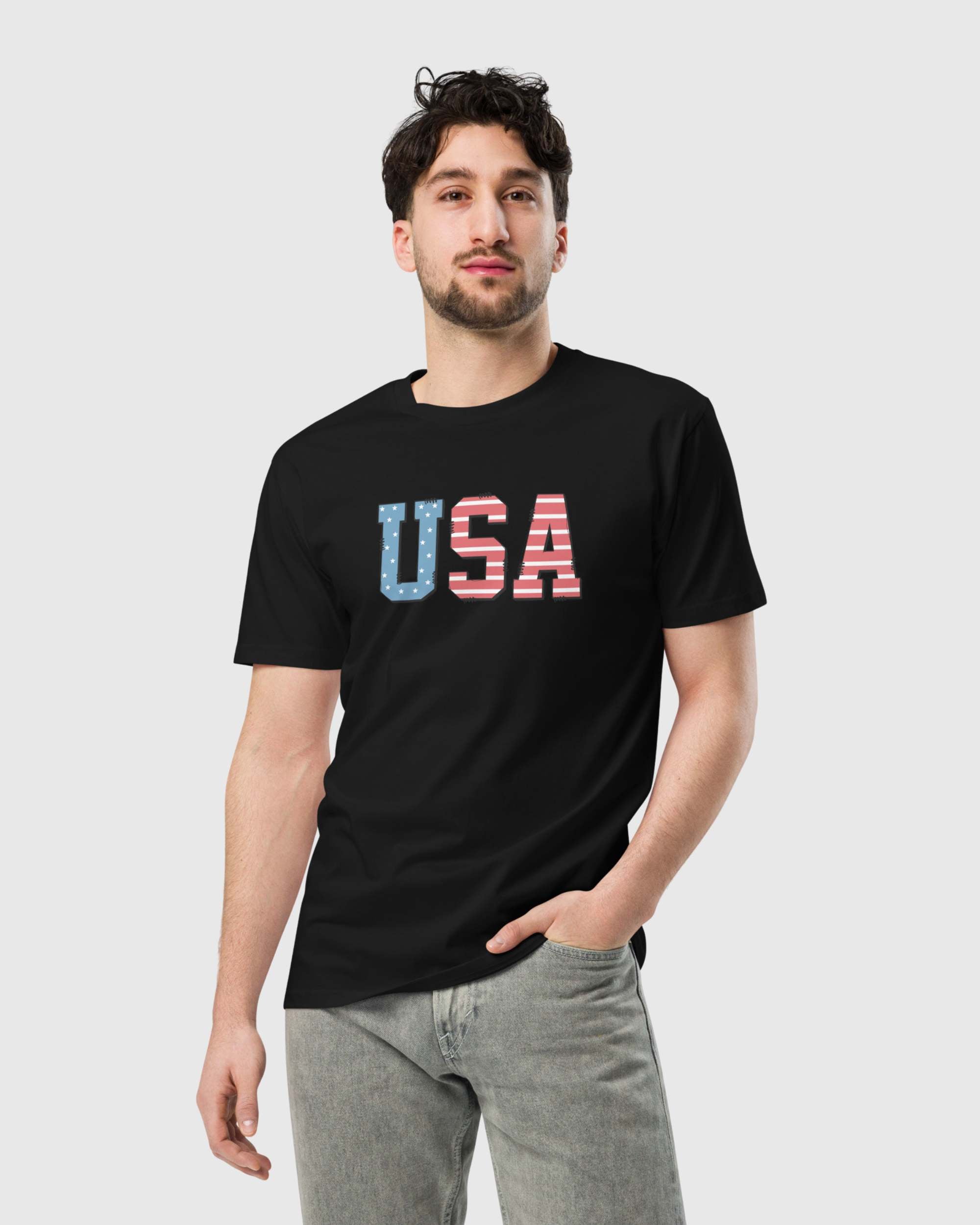 USA Patriotic Premium T-shirt