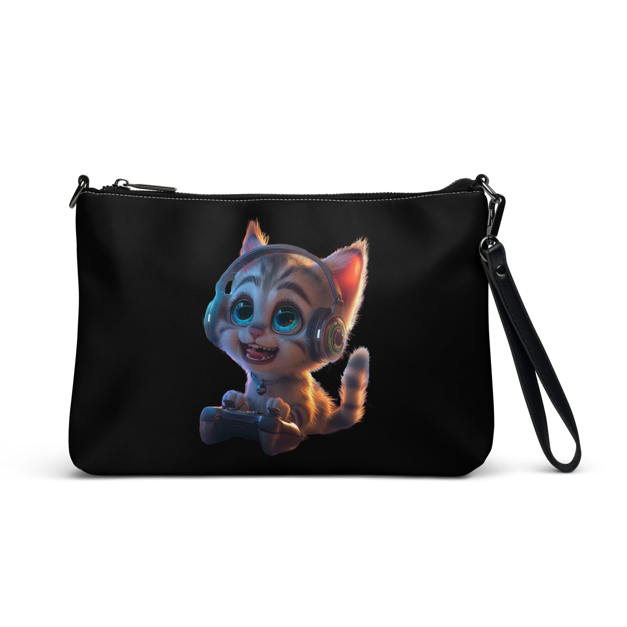 Happy Kitty Crossbody Bag