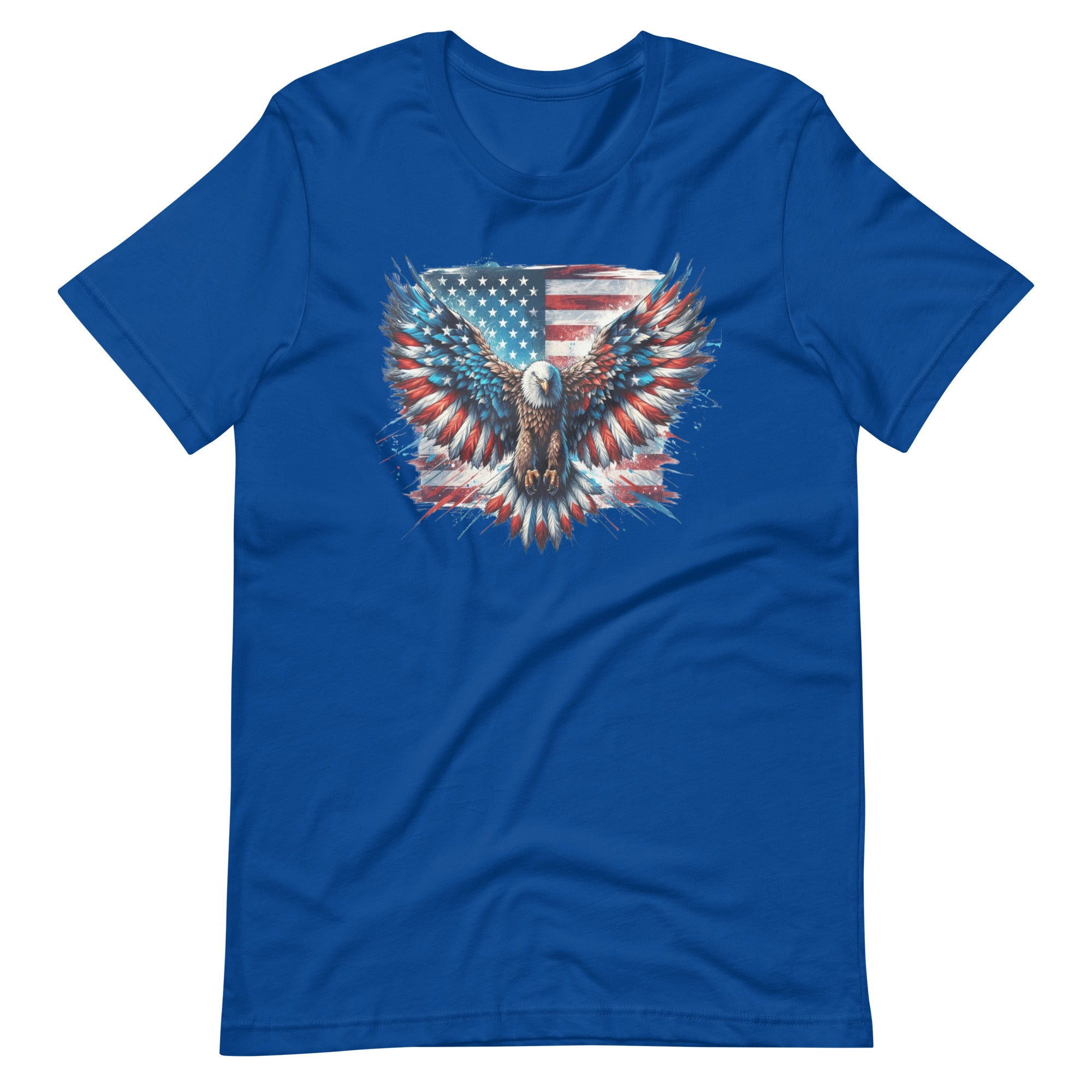 Women's USA Eagle American Flag T-shirt