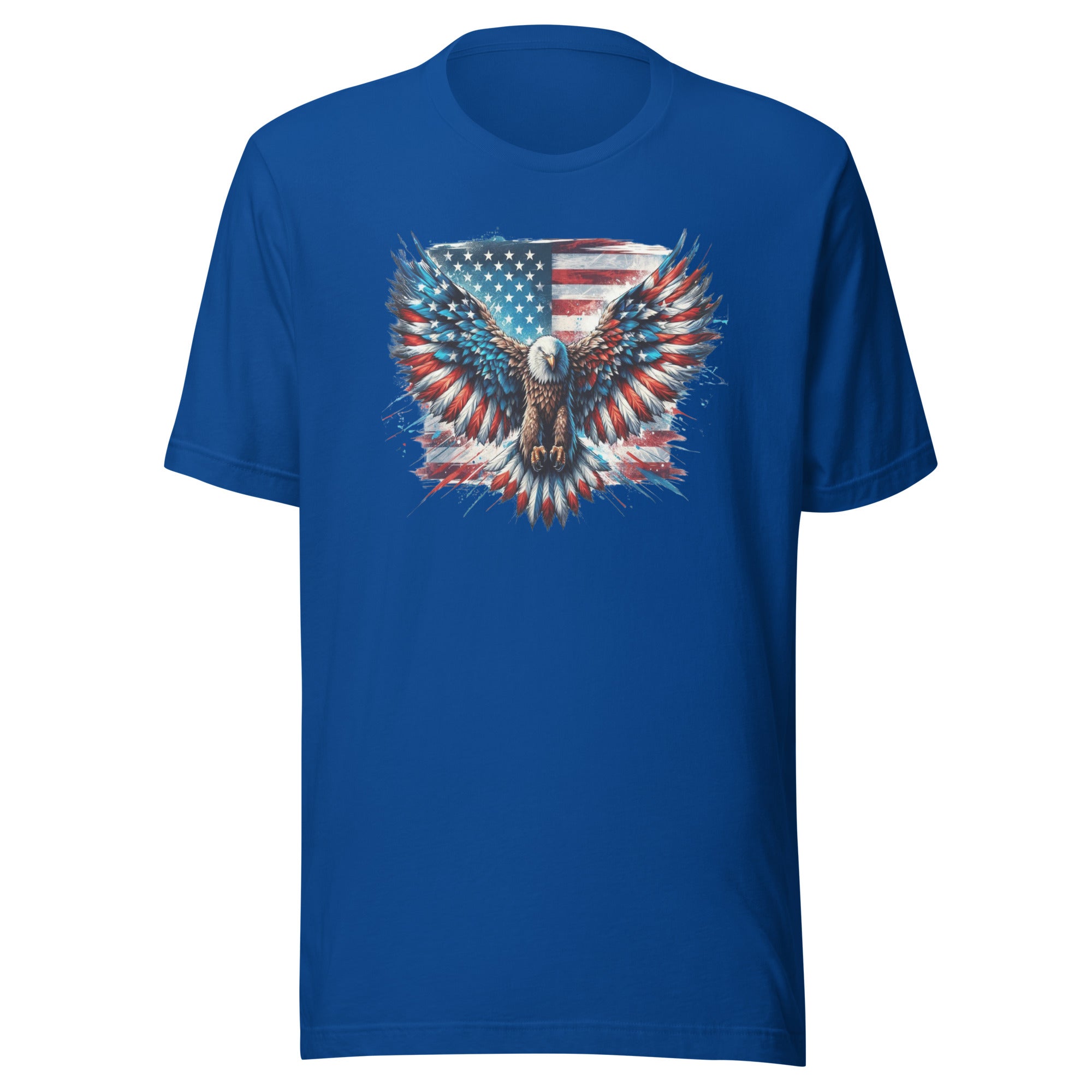 Men's USA Eagle American Flag T-shirt