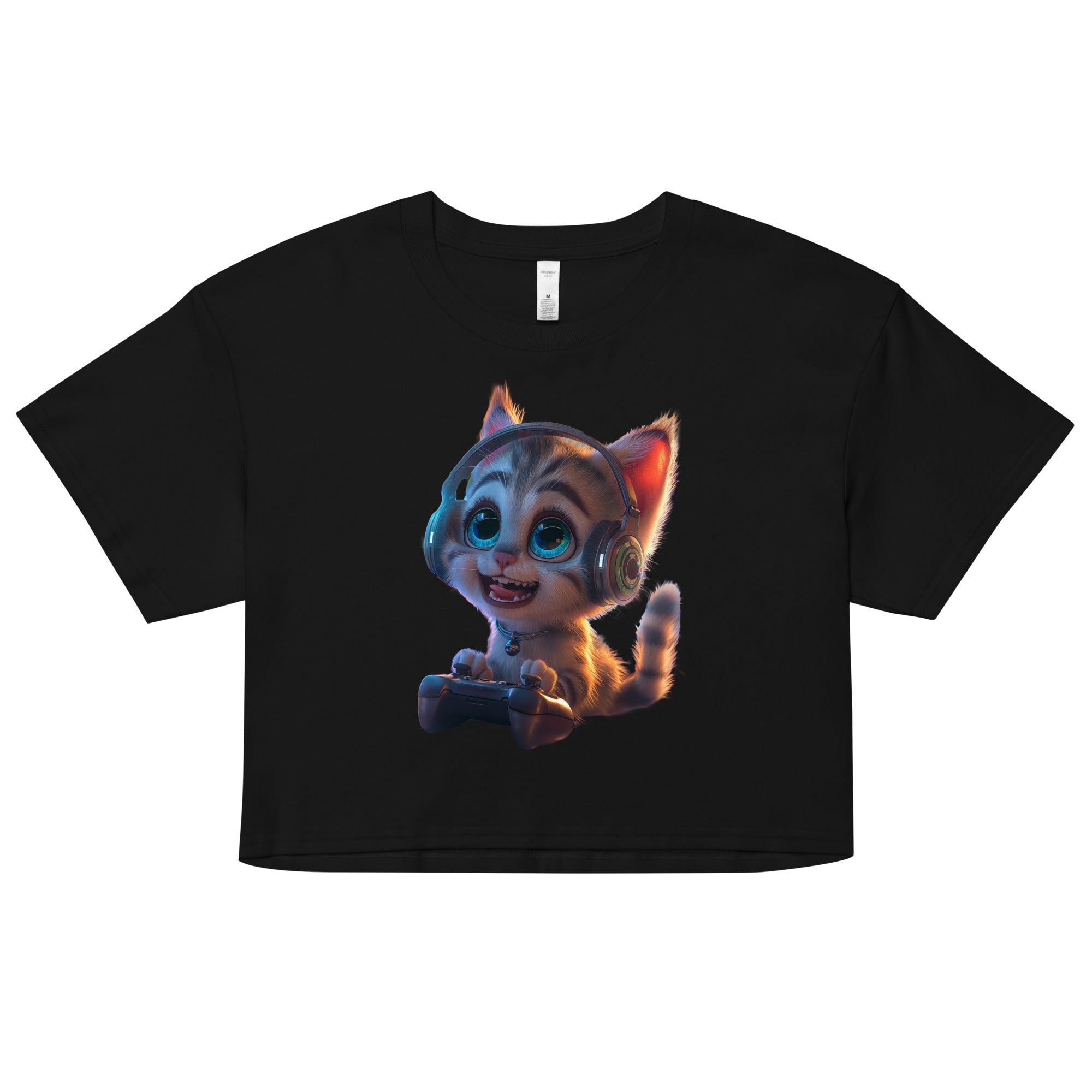 Tounge Kitty Women’s crop top