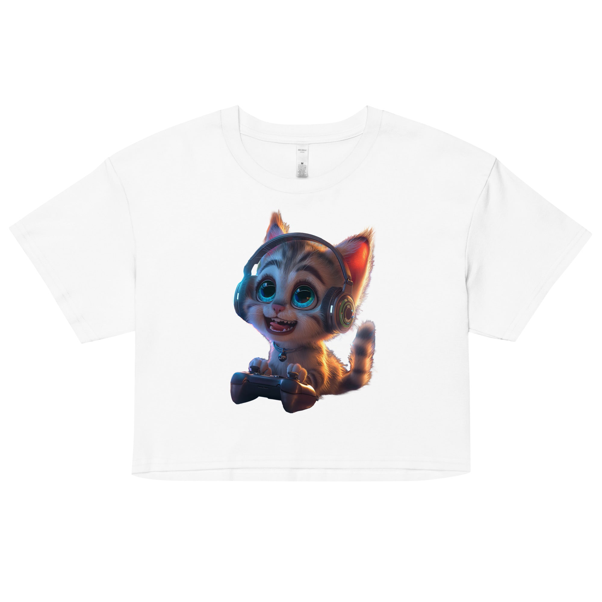 Tounge Kitty Women’s crop top